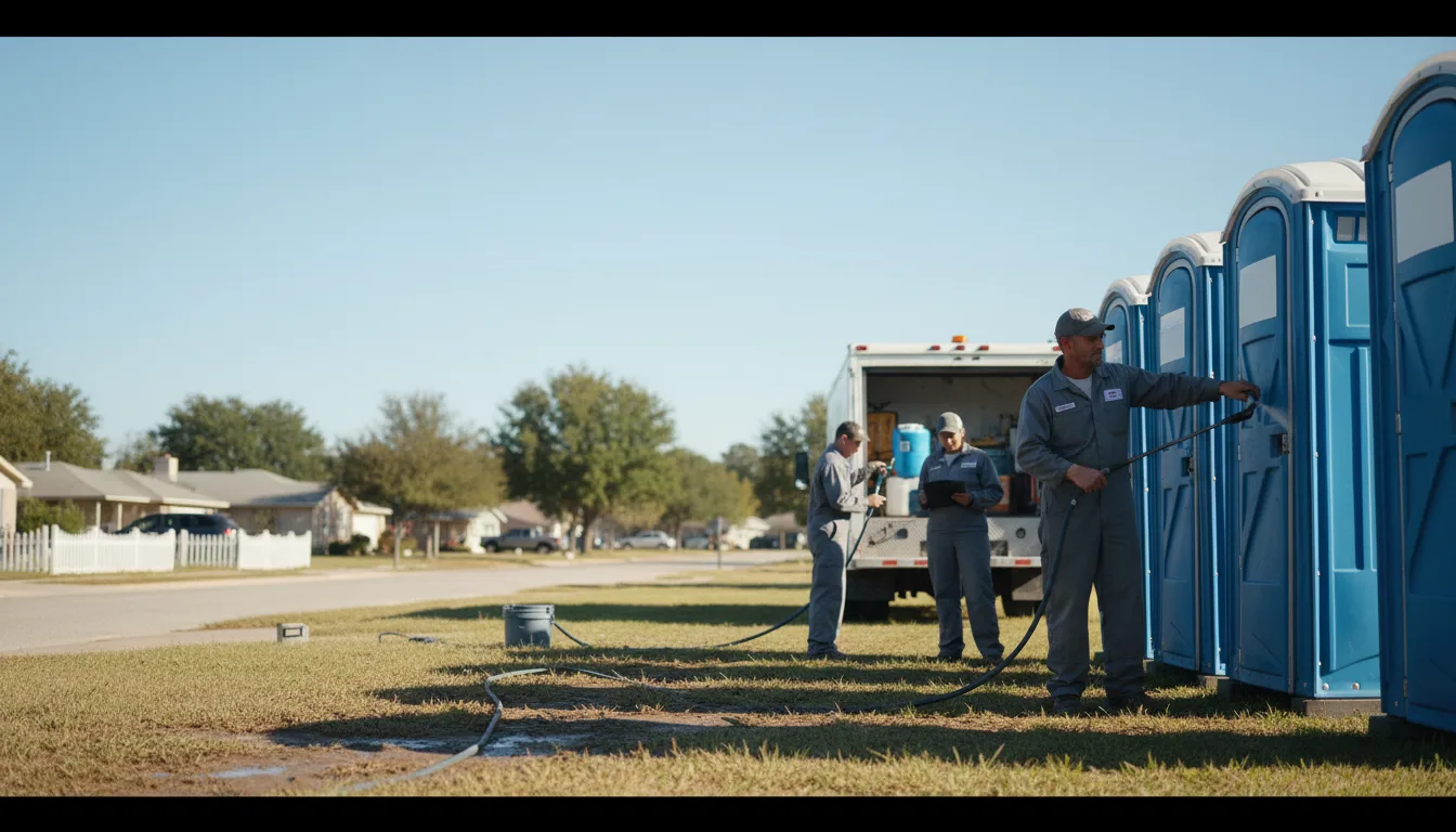 Long-Term Portable Toilet Rental in Resaca, GA near me